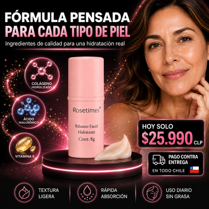 ColágenoPlus Facial™ | Bálsamo Facial Hidratante Antiarrugas ORIGINAL